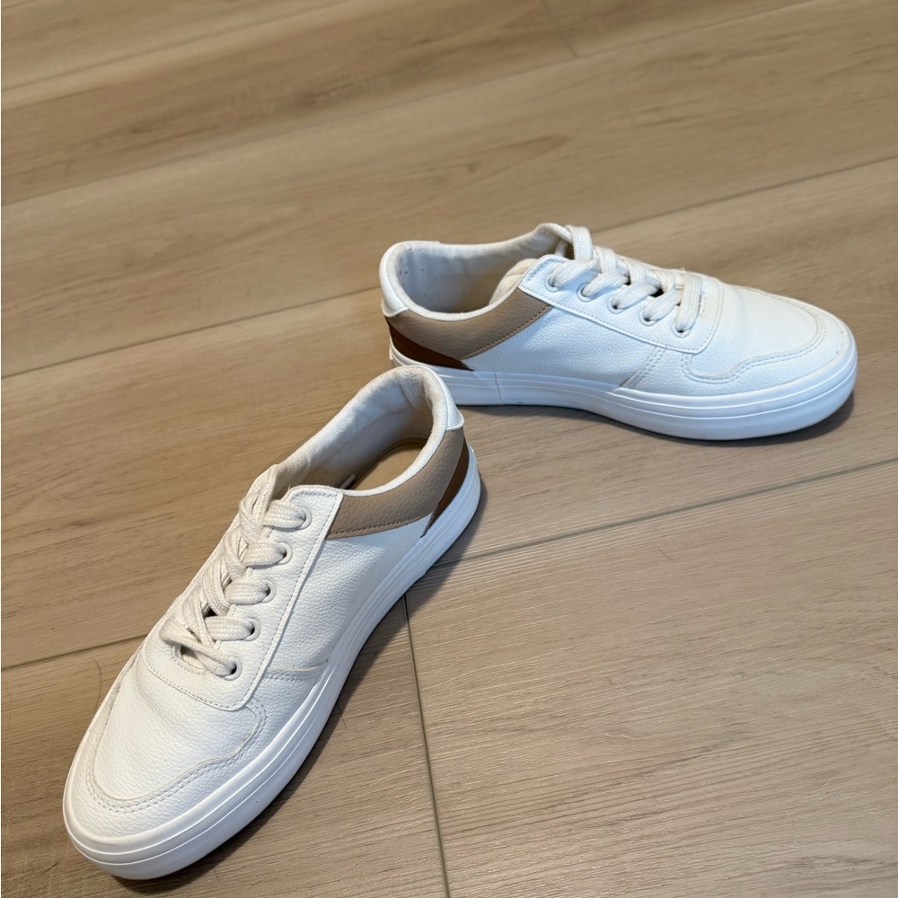 Nautica White and Brown Women's Sneakers